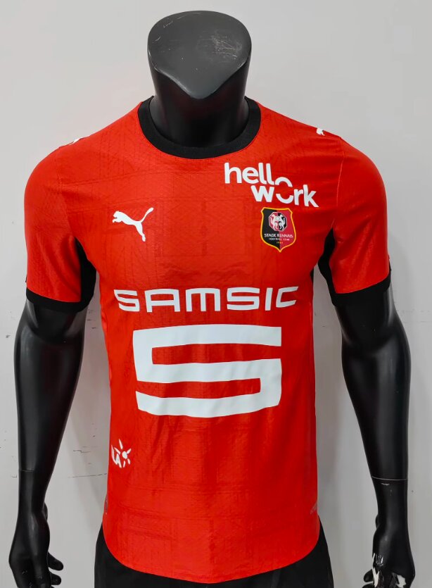 AAA Quality Stade Rennais 26/27 Home Soccer Jersey(Player)